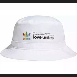 adidas Originals “Love Unites” Pride Bucket Hat